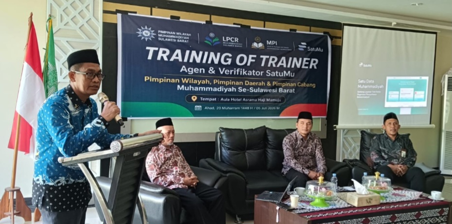 Muhammadiyah Sulbar Dorong Integrasi Data Organisasi Lewat Pelatihan SatuMu