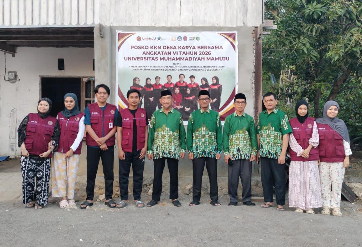 PWM Sulbar Monitoring KKN UNIMAJU di Pasangkayu dan Mamuju Tengah