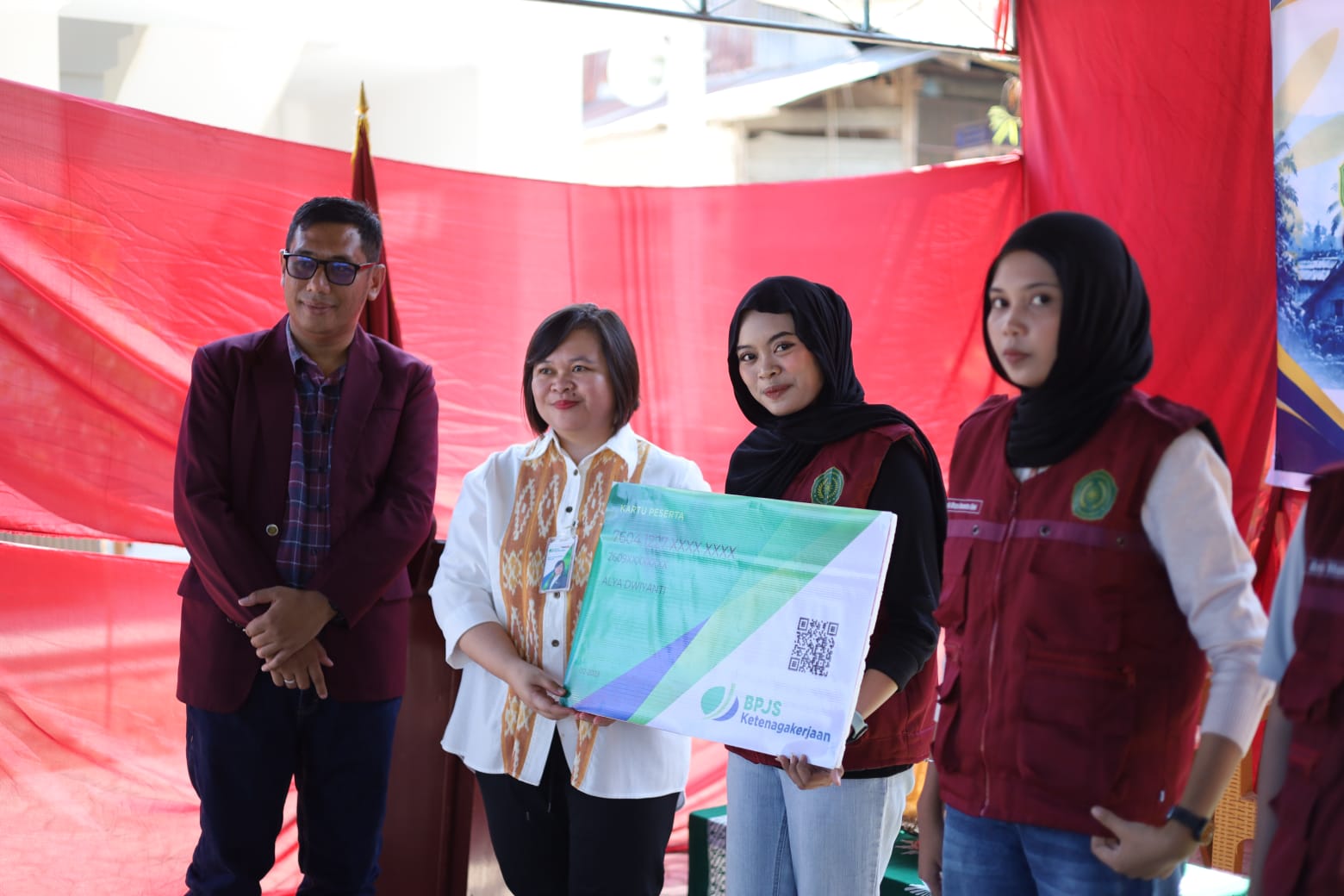 ITBM Polman Gandeng BPJS Ketenagakerjaan Lindungi 115 Mahasiswa KKN 2026