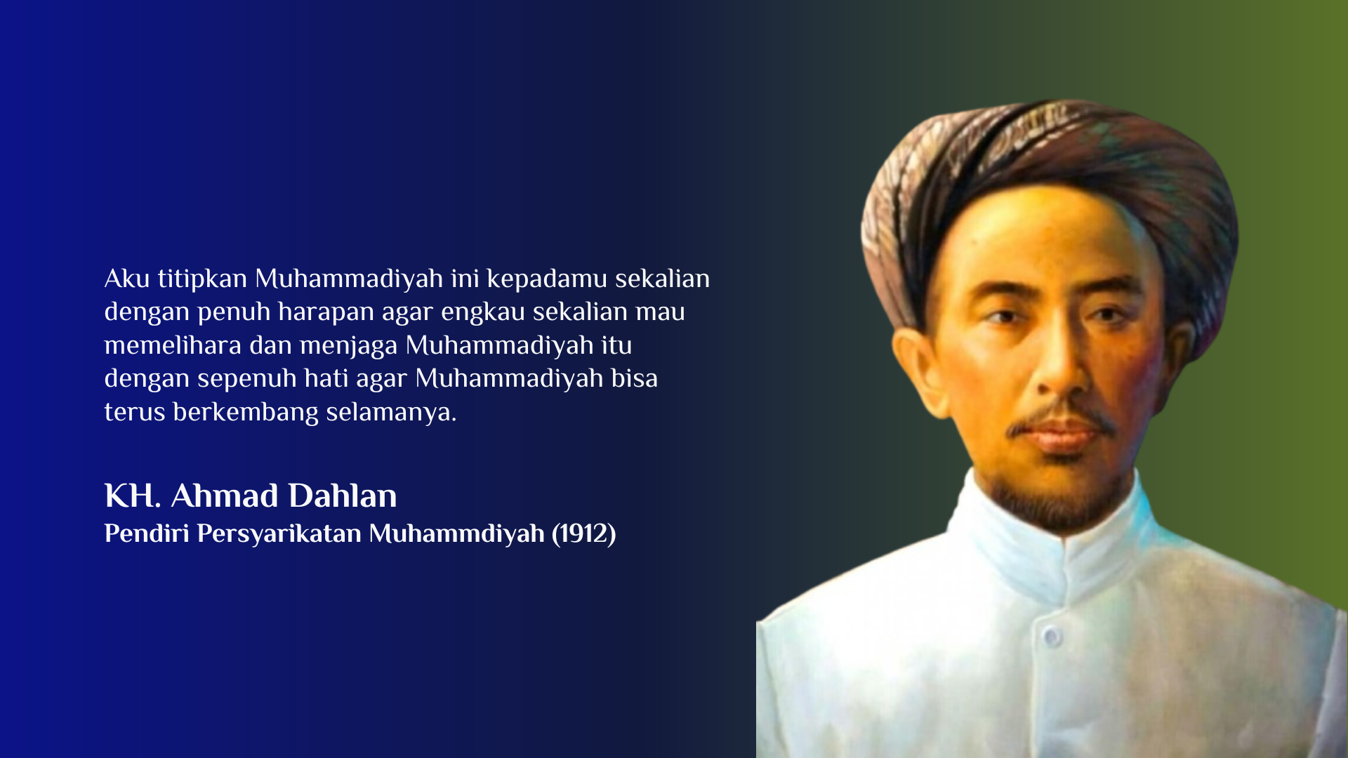 Ketua PW Muhammadiyah Sulbar